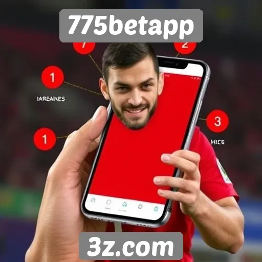 Exploração das funcionalidades do site 775betapp